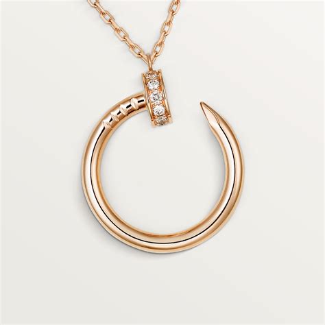 collier clou cartier diamant